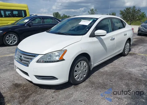 2014 Nissan Sentra Sv from USA, damaged, VIN 3N1AB7AP5EY293235